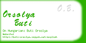 orsolya buti business card